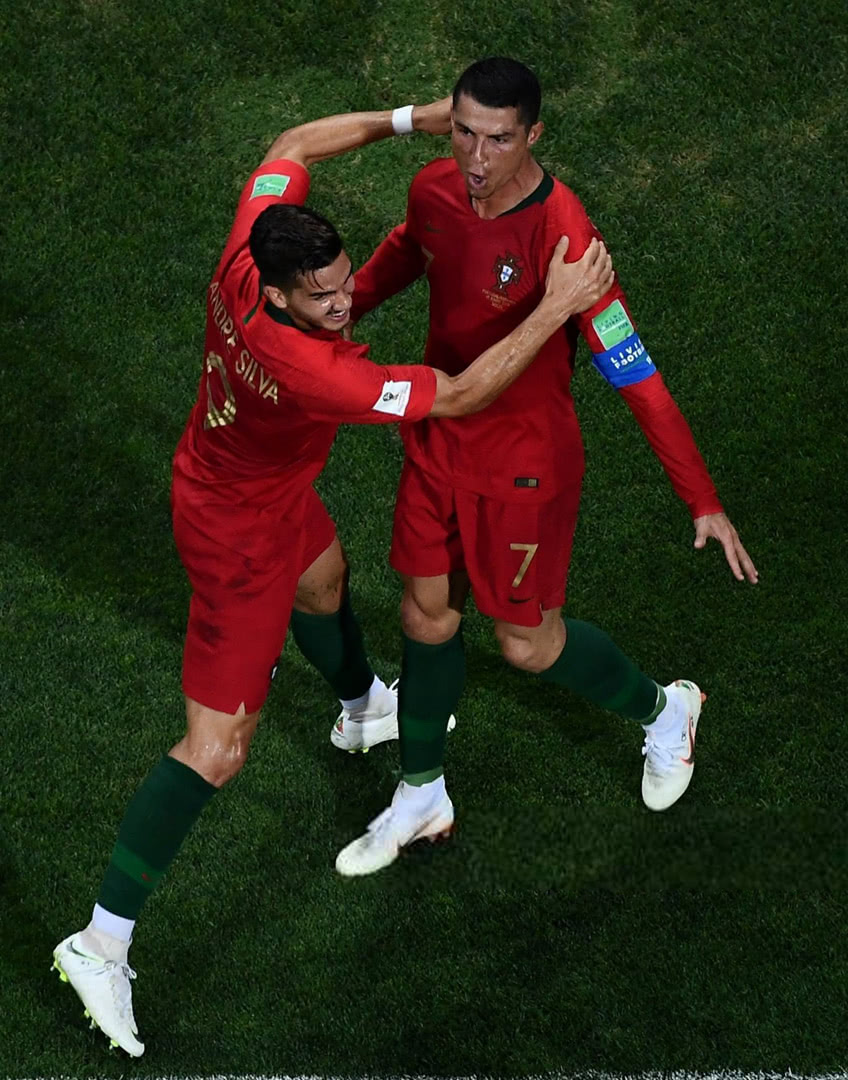 葡萄牙横扫摩洛哥，孔德关键制胜